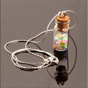 Wishing bottle necklace
